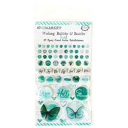 49 & Market Wishing Bubbles and Baubles Teal 67pc